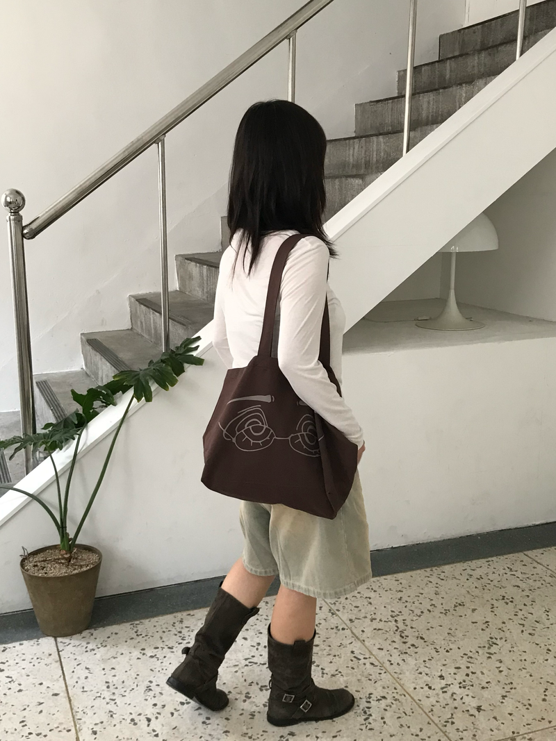 BIG NANSEE BAG - BROWN