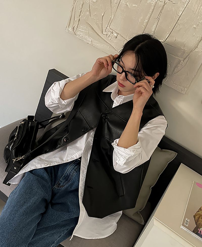 ロンドレザーベスト
