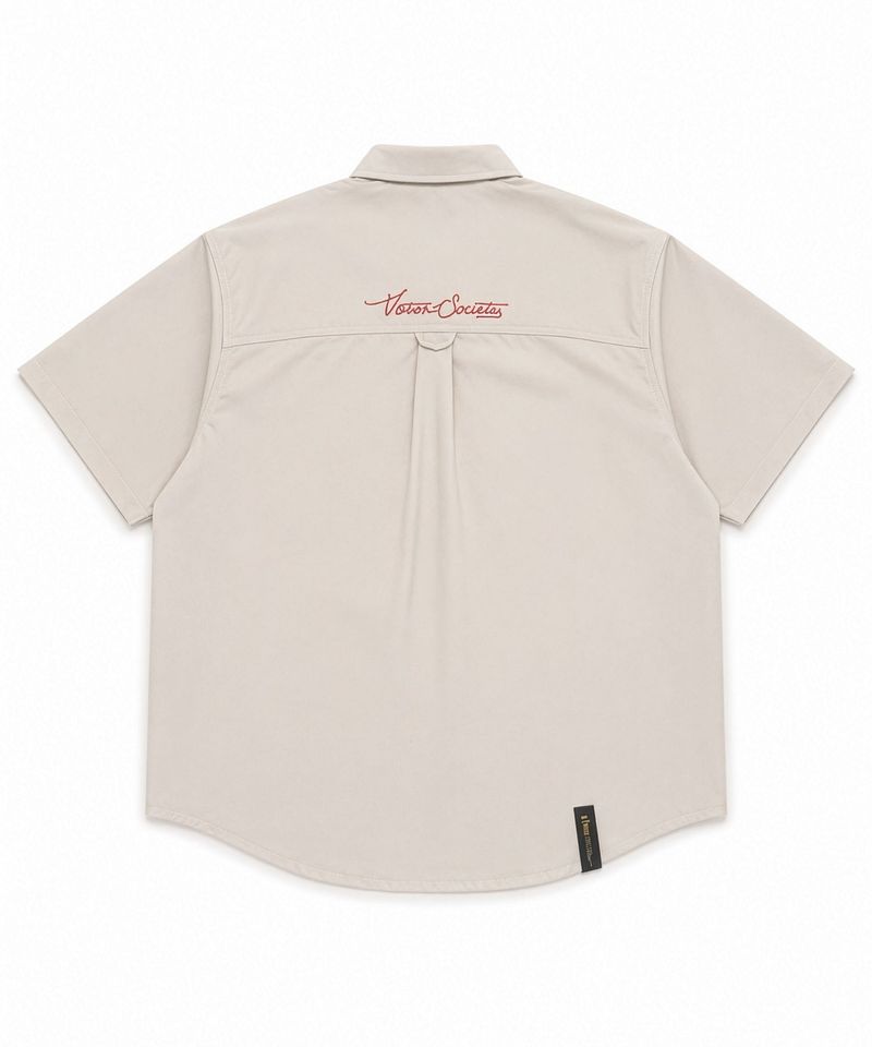 COOLMAX SHORT SLEEVES SHIRTS BEIGE