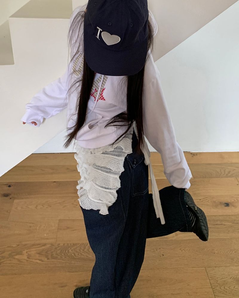 Mima I Love Embroidery Camp Cap Hat