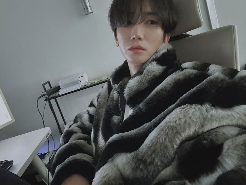 [Premium] Leopard Wave Fur Jumper (2color)