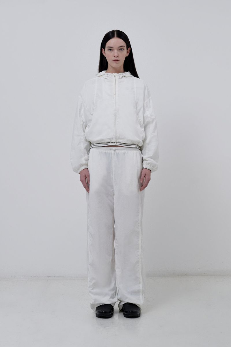 KIRSH プレーンインクシジョンウーブンウインドブレーカー [WHITE]