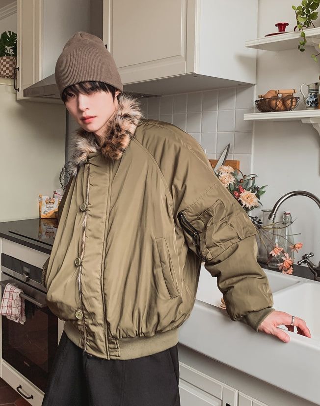 Vanish Leopard Fur Jacket
