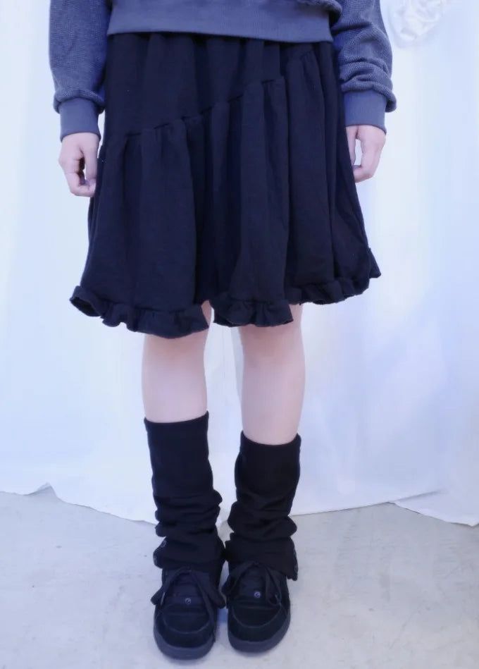 myorang（ミョラン）の「コテージフリルミディスカート（Skirts）」