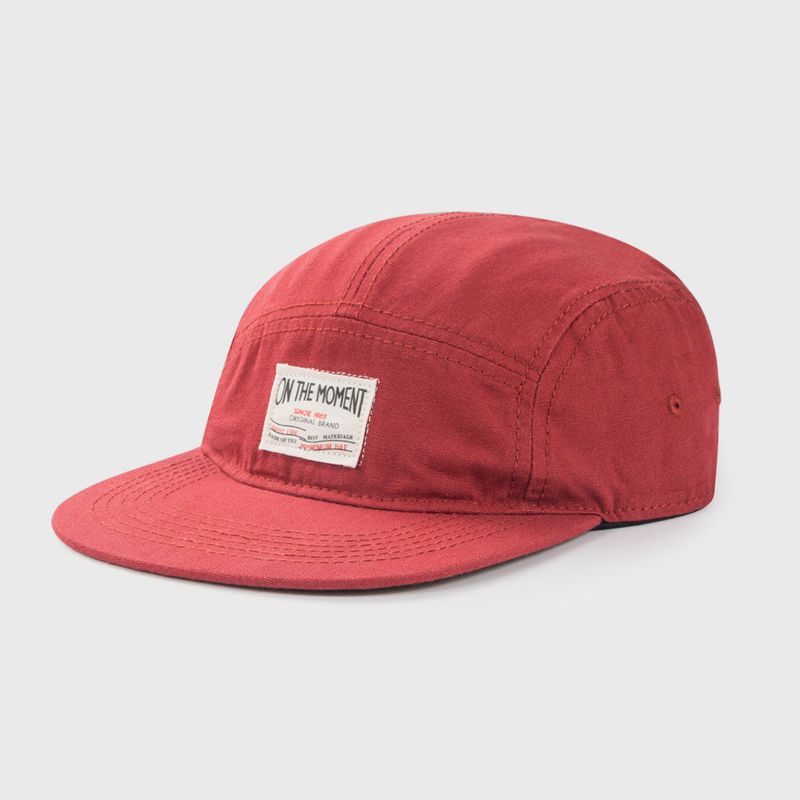 LOOKING4U(ルッキングフォーユー)の「On the Moment Original Camp Cap C4 RED(帽子)」
