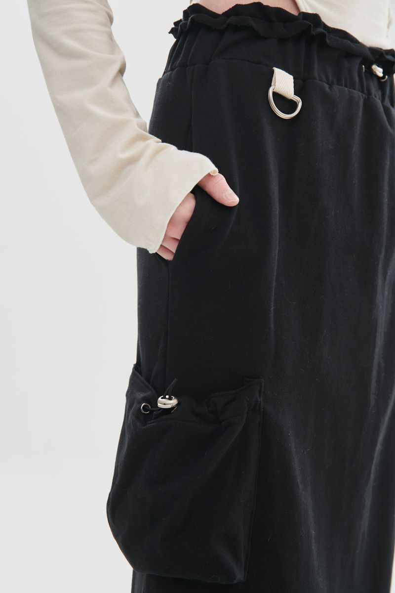 POCKET LONG SKIRT