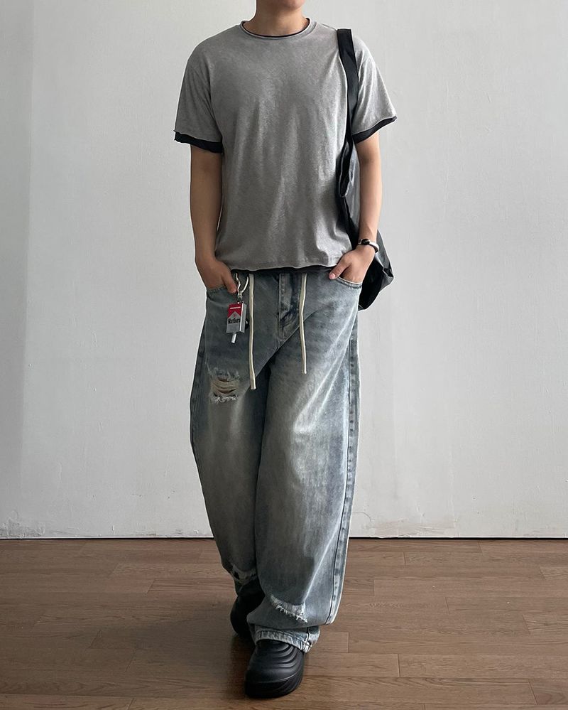 Under Layered Short Sleeve T