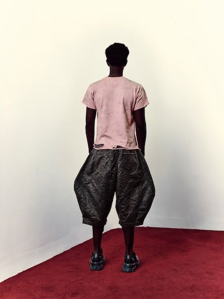 MEN - DUSK- Crinkle-Wash Effect jorts