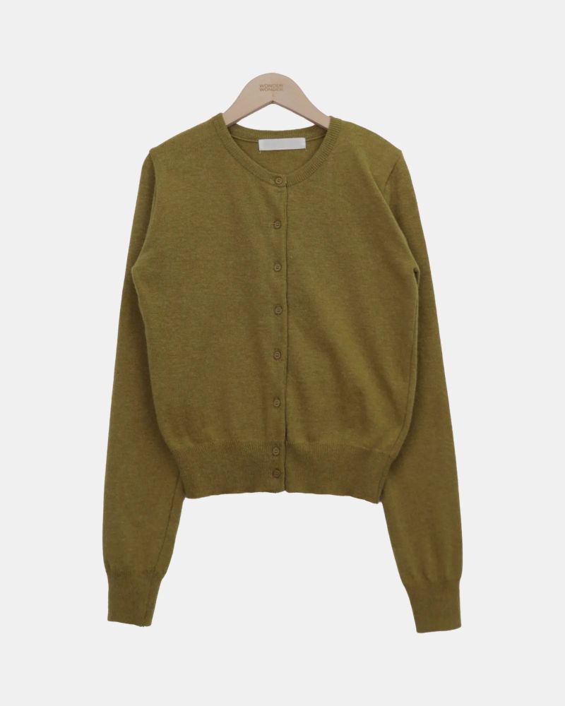 Moeun Round-Neck Cardigan