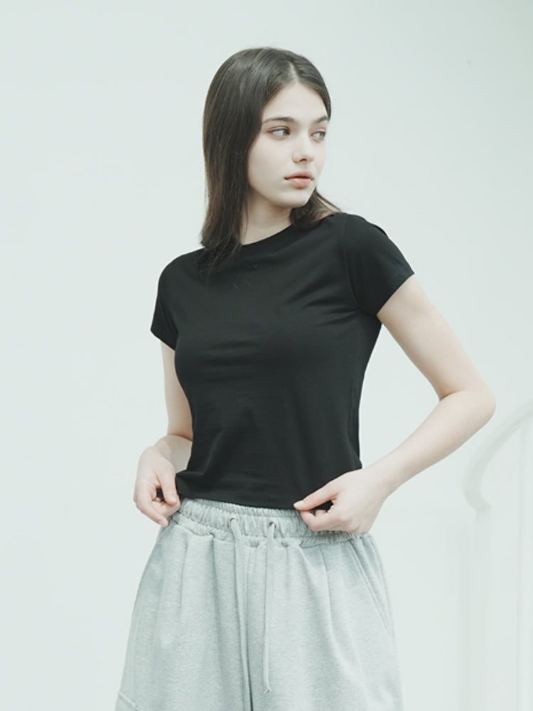 T1007 ORGANIC CROP T-SHIRT_BLACK