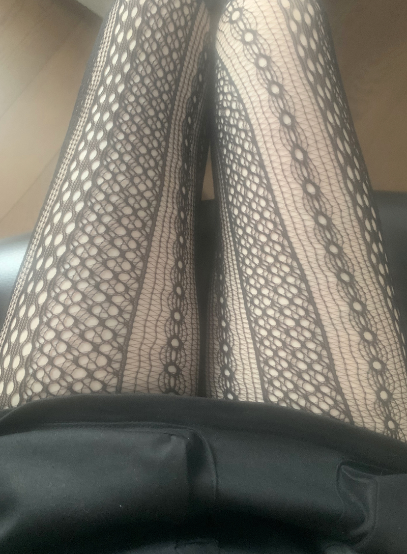 suzen（スゼン）の「Chelina Vintage Mesh Stocking (black)（Fashion Accessories）」