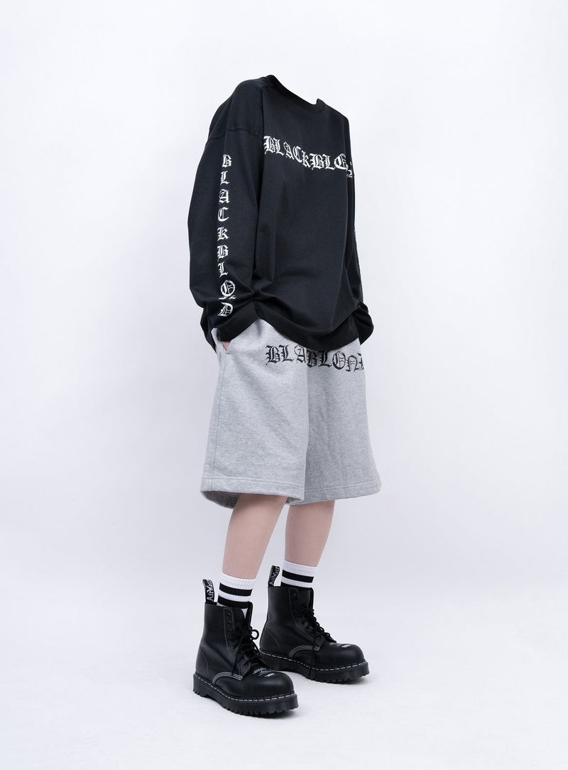 BBD Crushed Faith Sweatshorts (Gray)