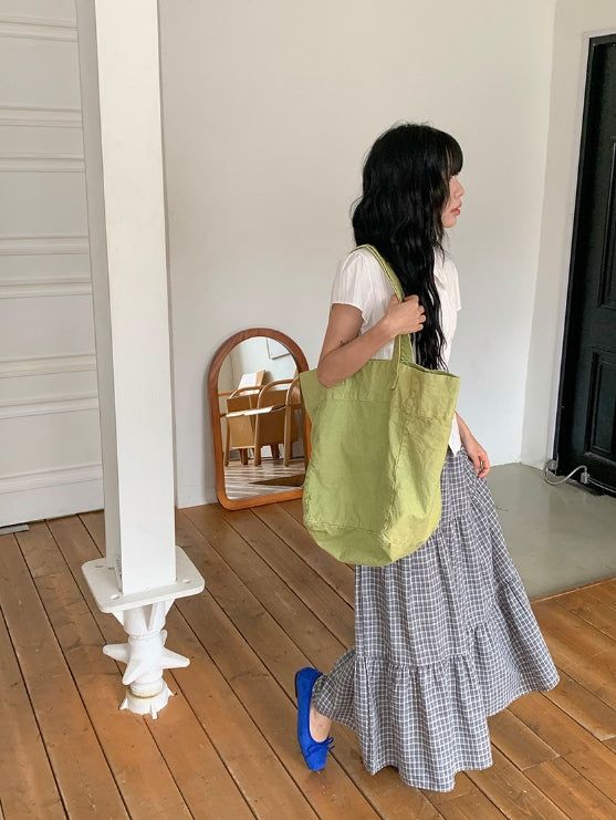 BAON（バオン）の「Kae Vintage Washing Big Shoulder Bag（Bags）」