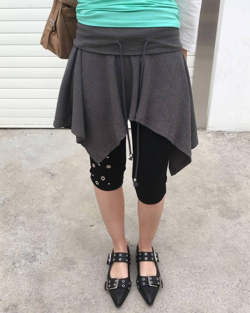 Folding flare skirt