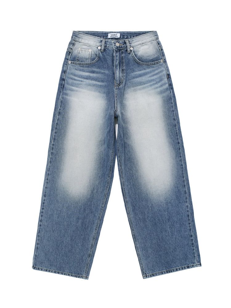 M200 CAT WIDE DENIM PANTS