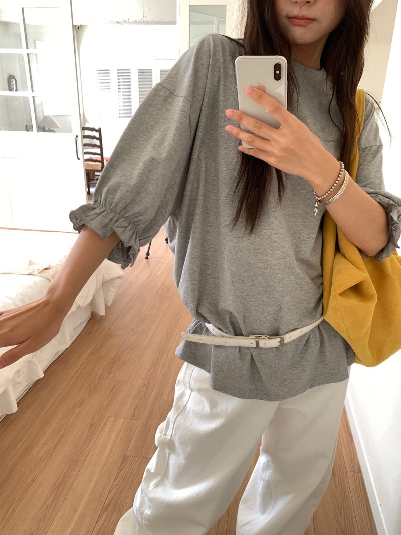 SILKY PUFF TEE (3C)