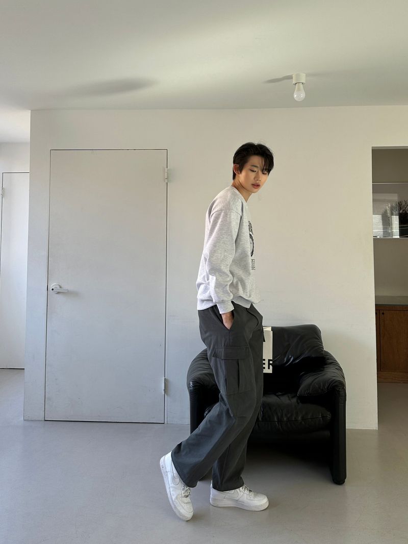 LMN Oen Cargo Wide Pants (5 colors)
