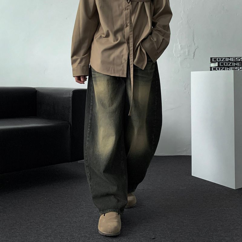 TR2528 Two Point Sand Wide Denim (2 colors)