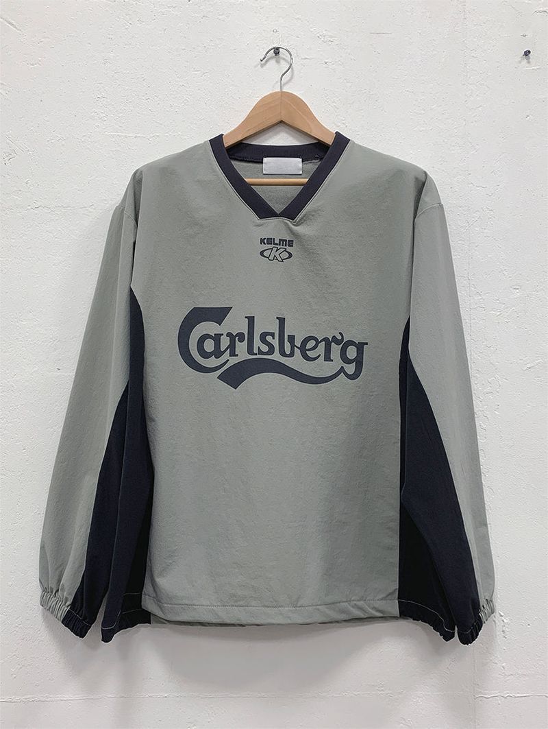 CARLI SPORTY NYLON SWEAT SHIRT (3COLOR)