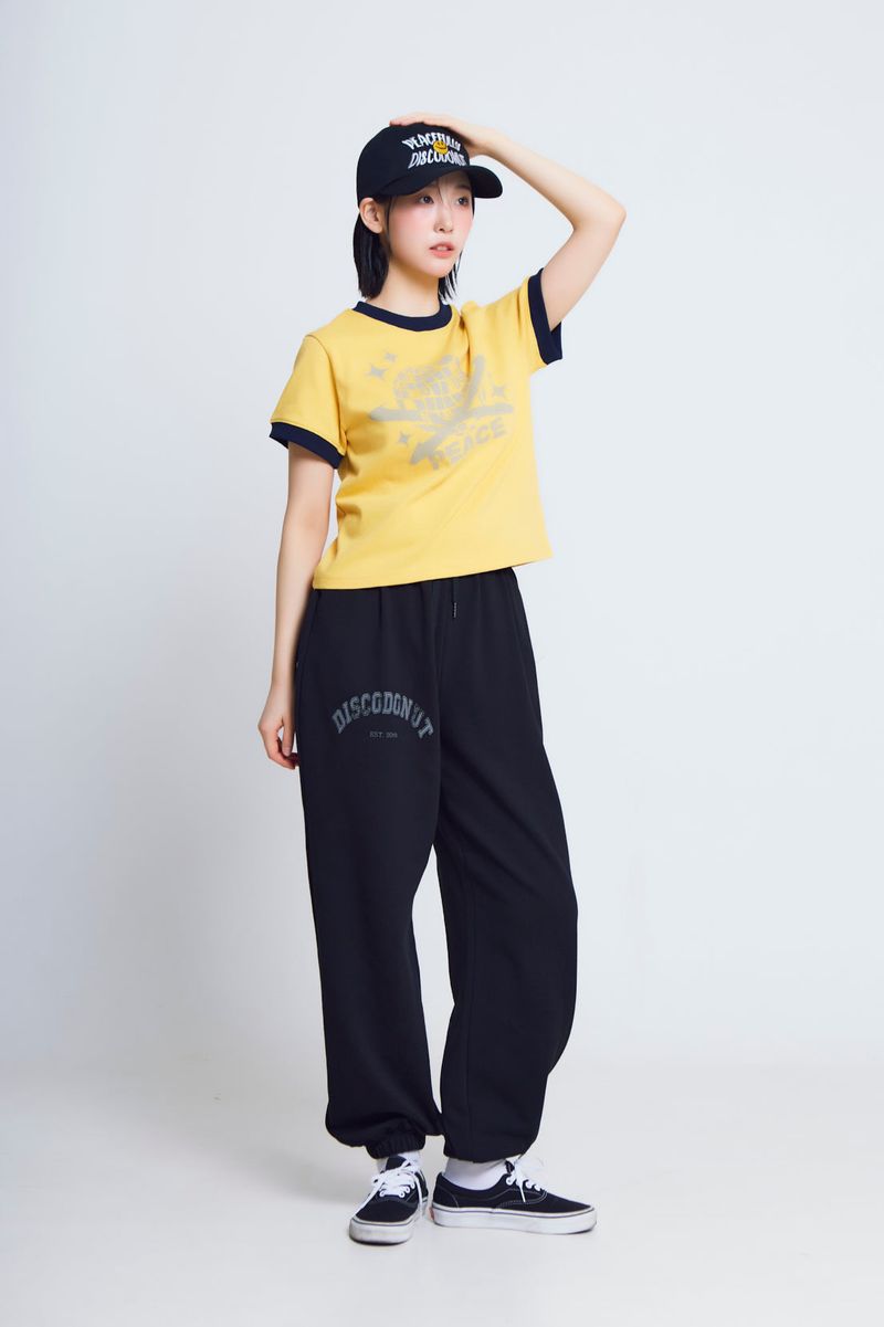 castela sweat jogger pants_black