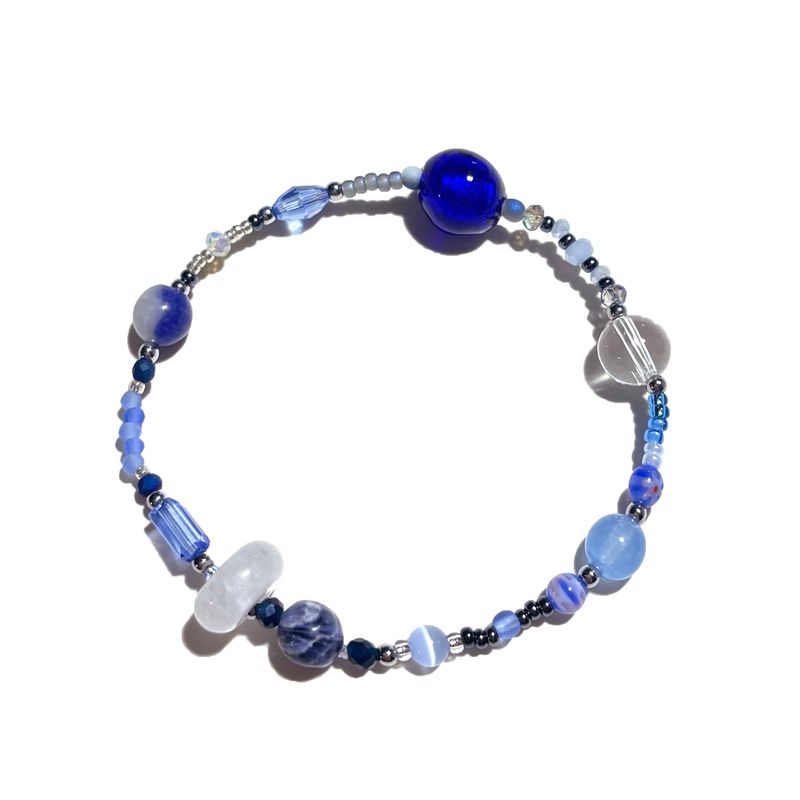 Kichikichiyaya(キチキチヤヤ)の「Kichikichiyaya Bracelet 017 Blue(Accessories)」