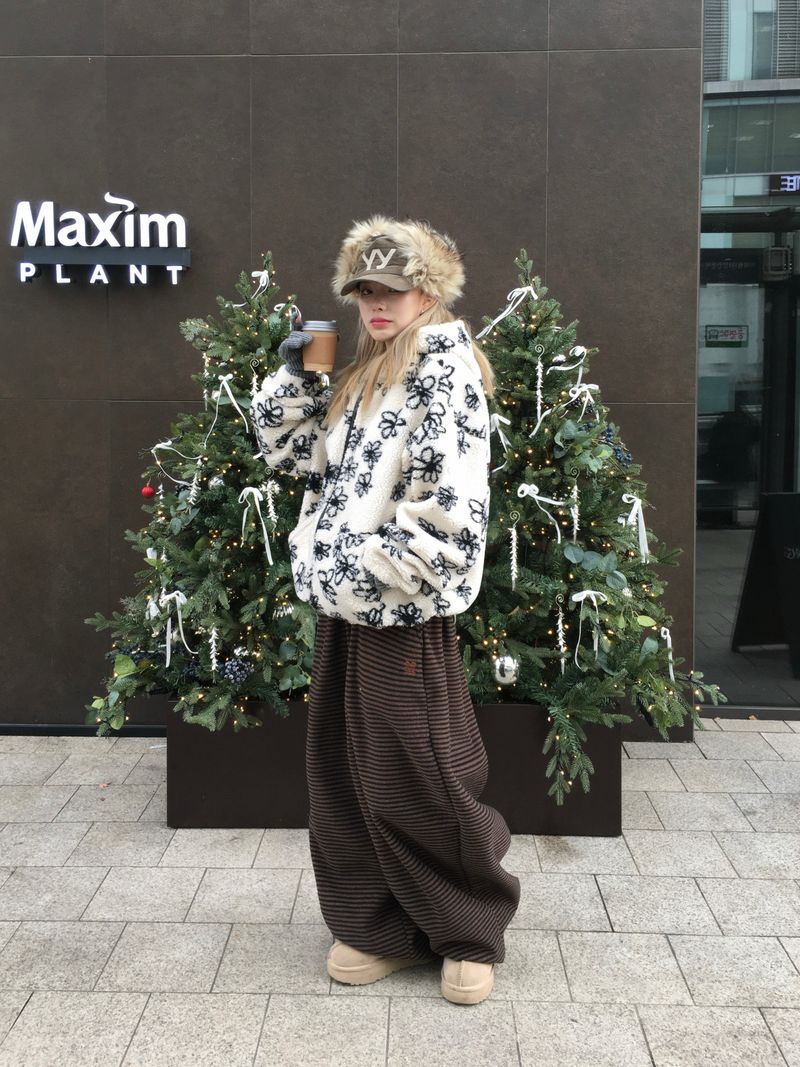RITCORE（リットコア）の「Cartoon Flower Poggle Hooded Zip-up (3c)（Jackets/Outerwear）」
