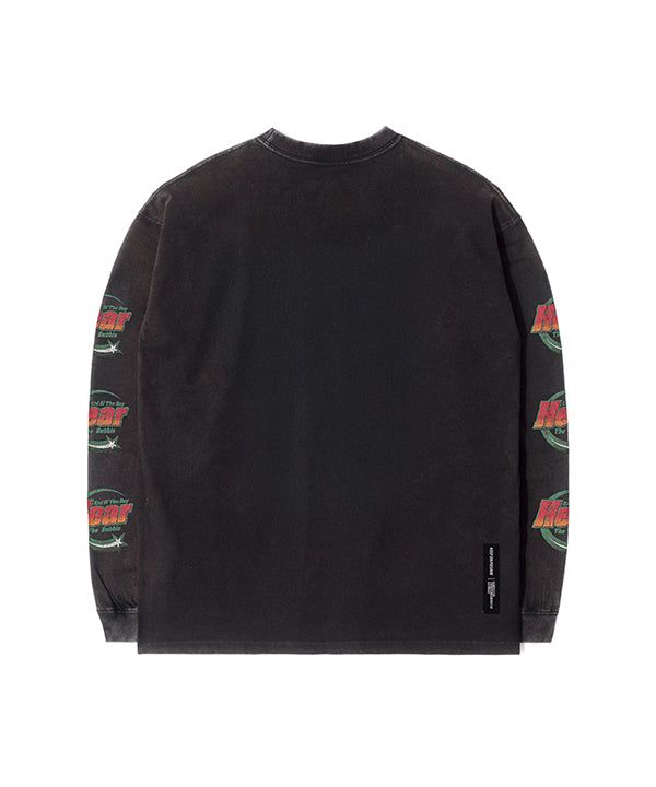 RG Hear the Bubble AQ Washed Long Sleeve (Black)