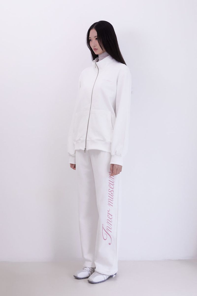 Inner Museum Lettering two-way Sweatpants (IVORY)
