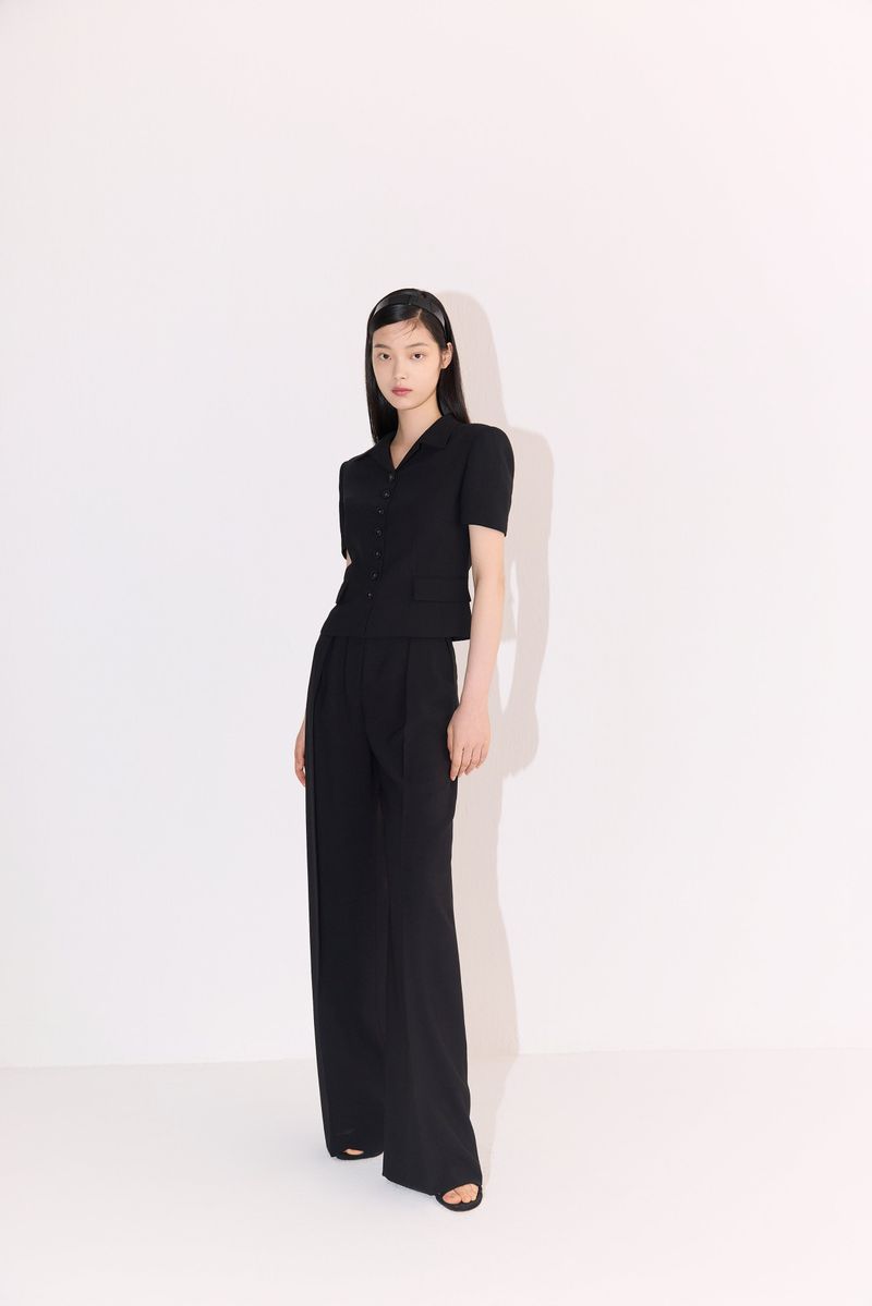 NO.19 PANTS - BLACK