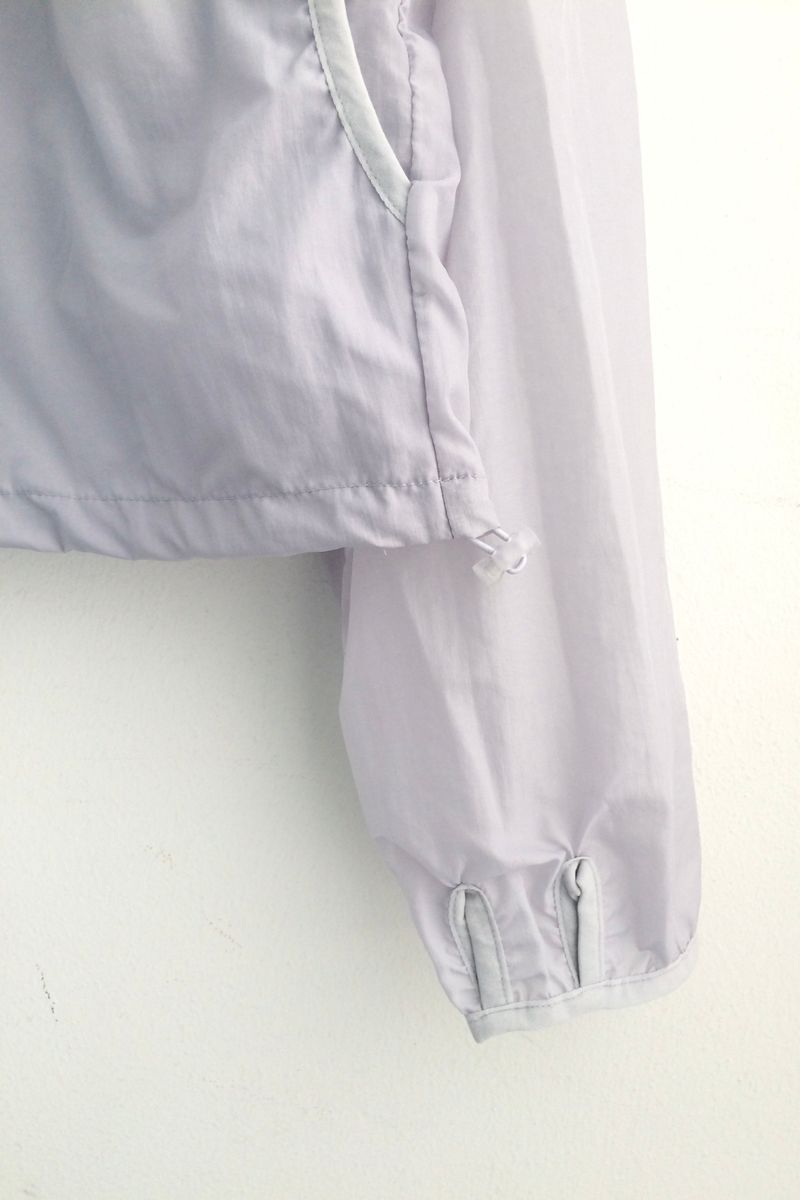 Light touch cropped hooded jacket