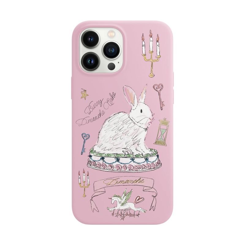 DIMANCHE（ディマンシュ）の「PINK BUNNY CAKE CASE（Smartphone Accessories）」