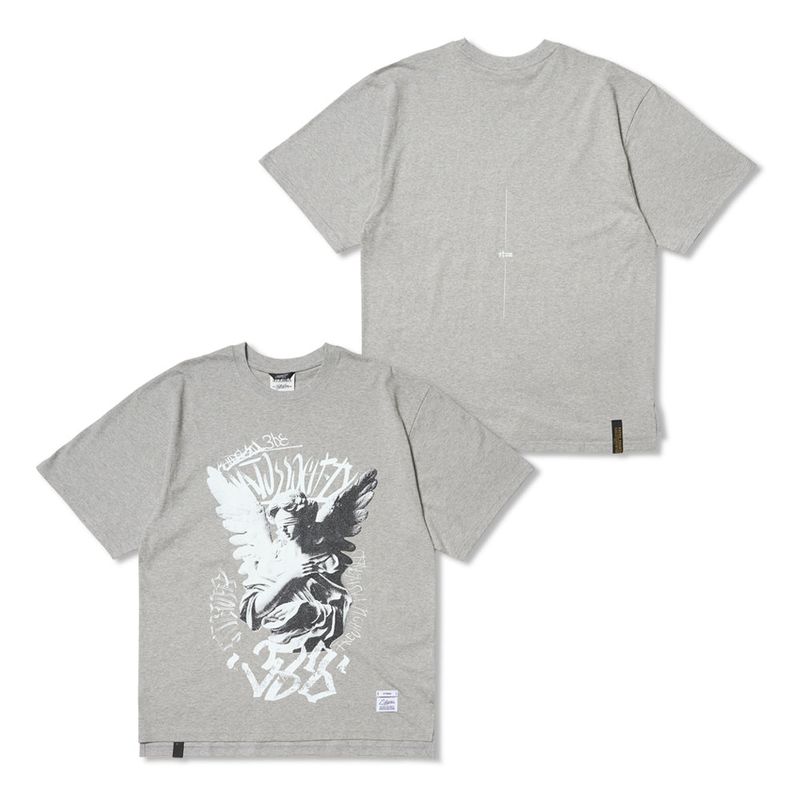 STIGMA(スティグマ)の「Angel Oversized Short Sleeves T-Shirts Gray / Black(Tops)」