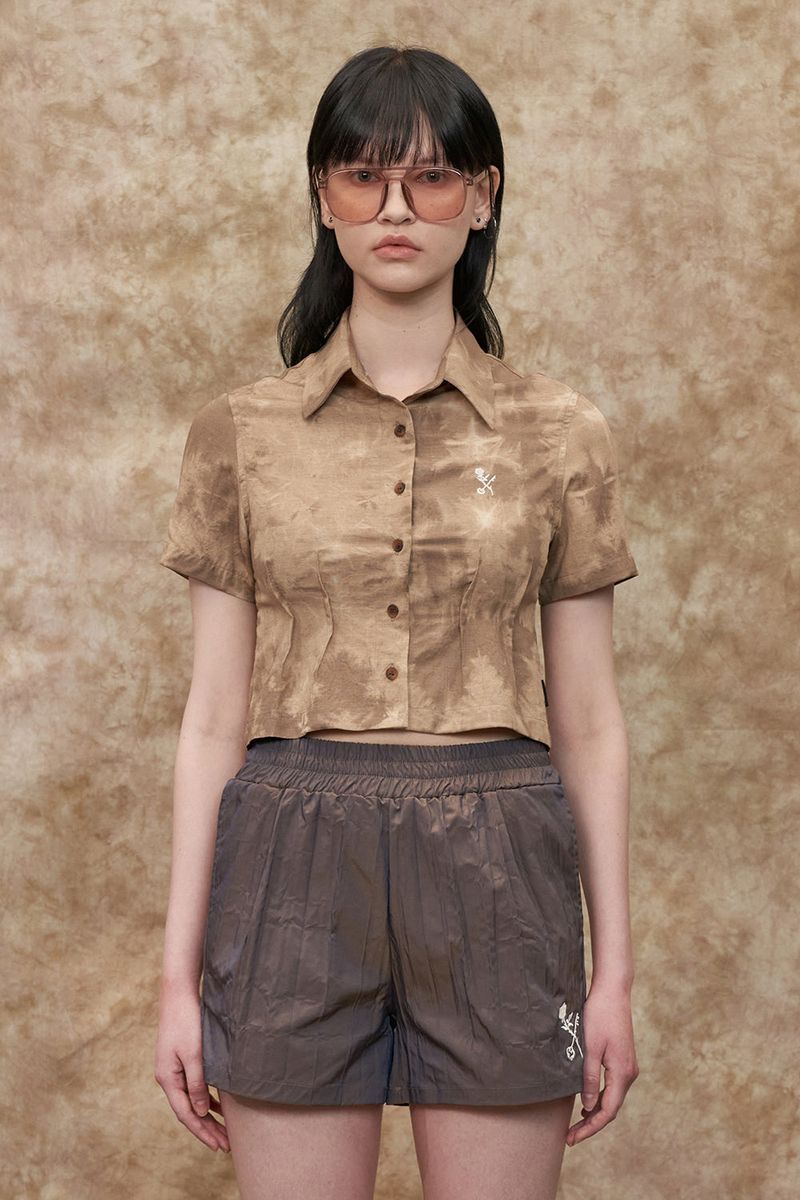 UNALLOYED（アナロイド）の「[22S] TIE DYE SHIRT（Tops）」