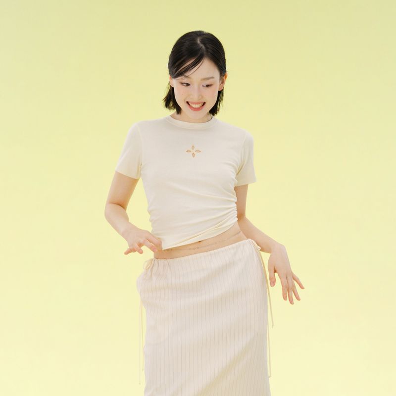 Clover T-shirt (cream)