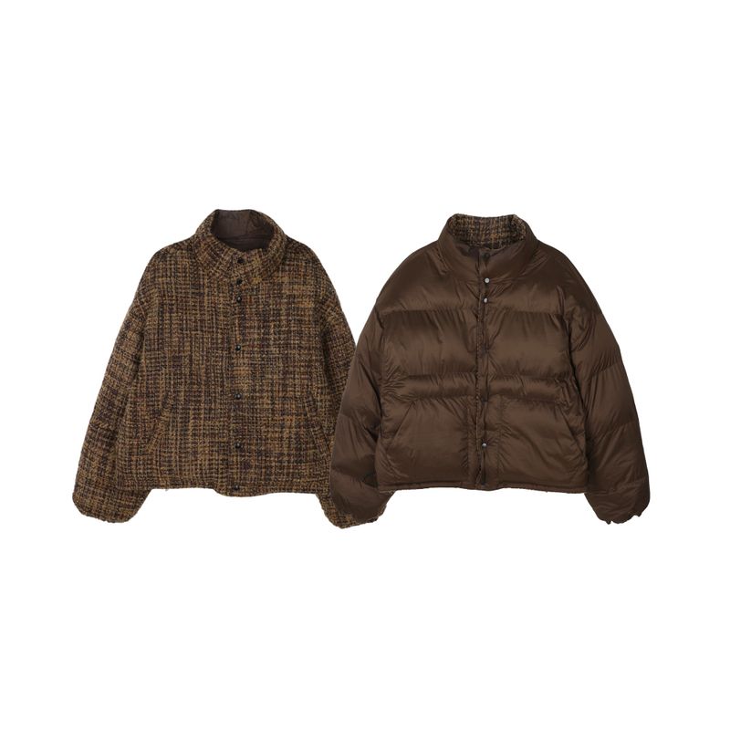 Maiden reversible tweed padding (2 color)