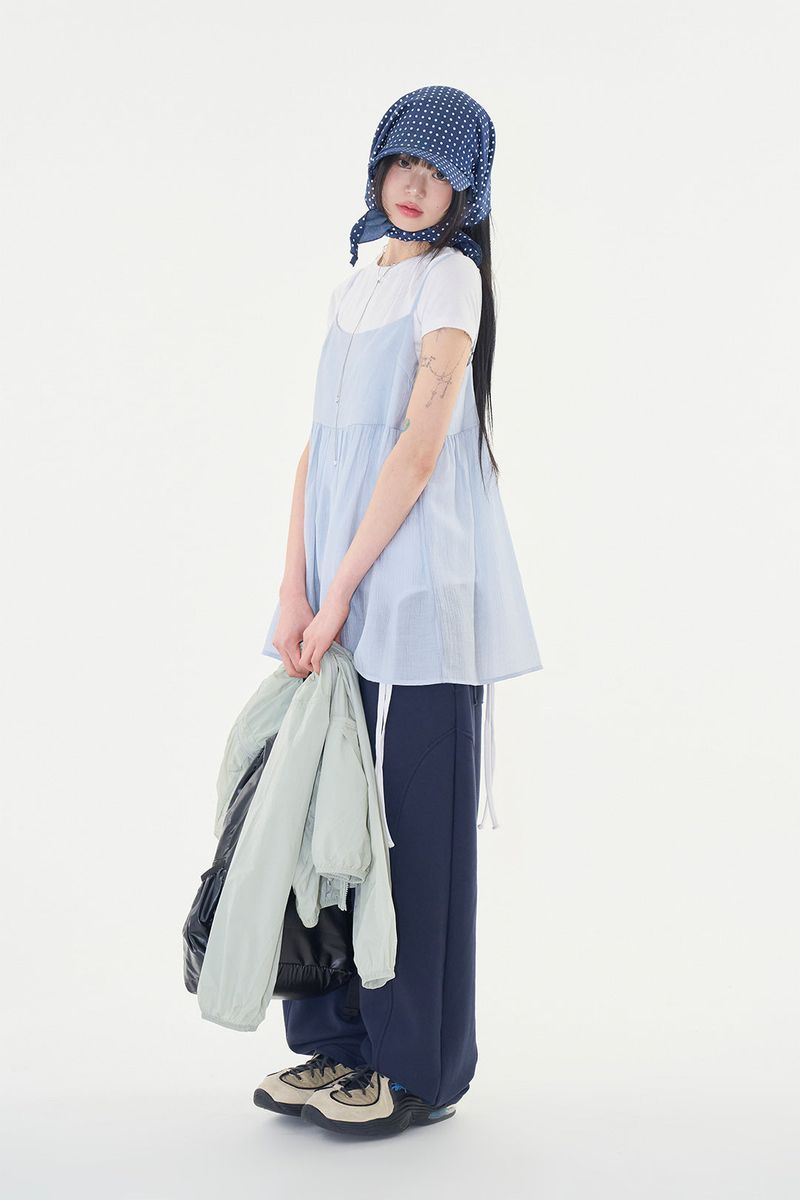 Mireo dot scarf cap