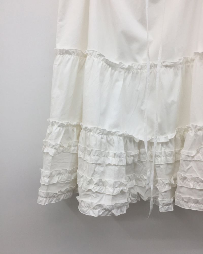 Yacht Frill Tiered Skirt (1color)