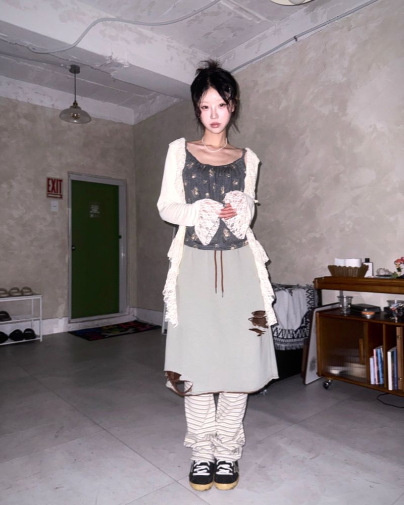 (2color) Candy Stripe Pants