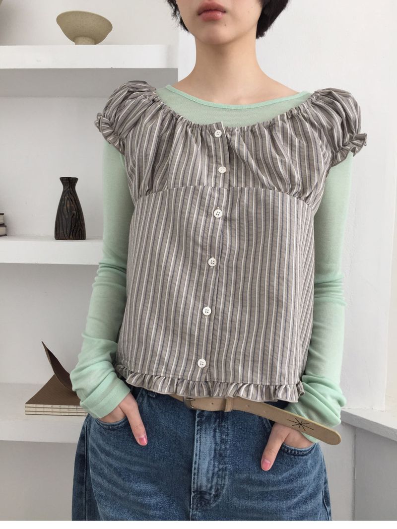 Belle Epoque blouse (2color)