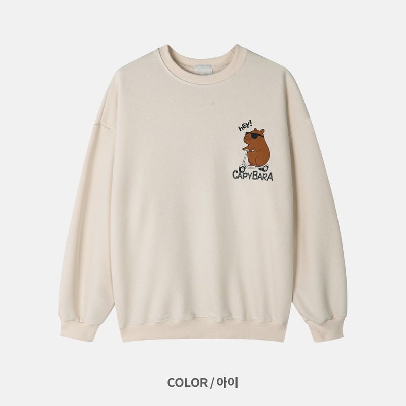 Capybara Couple Sweatshirt 2COLOR