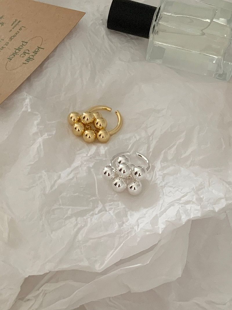 [Hearts2Hearts]Silver balls rings