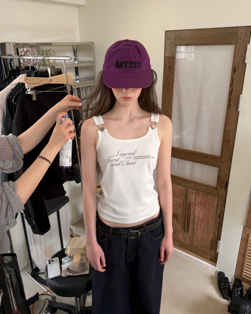BEIDELLI（ベイデリー）の「[ORIGINAL] Tiz shoulder strap sleeveless（Tops）」