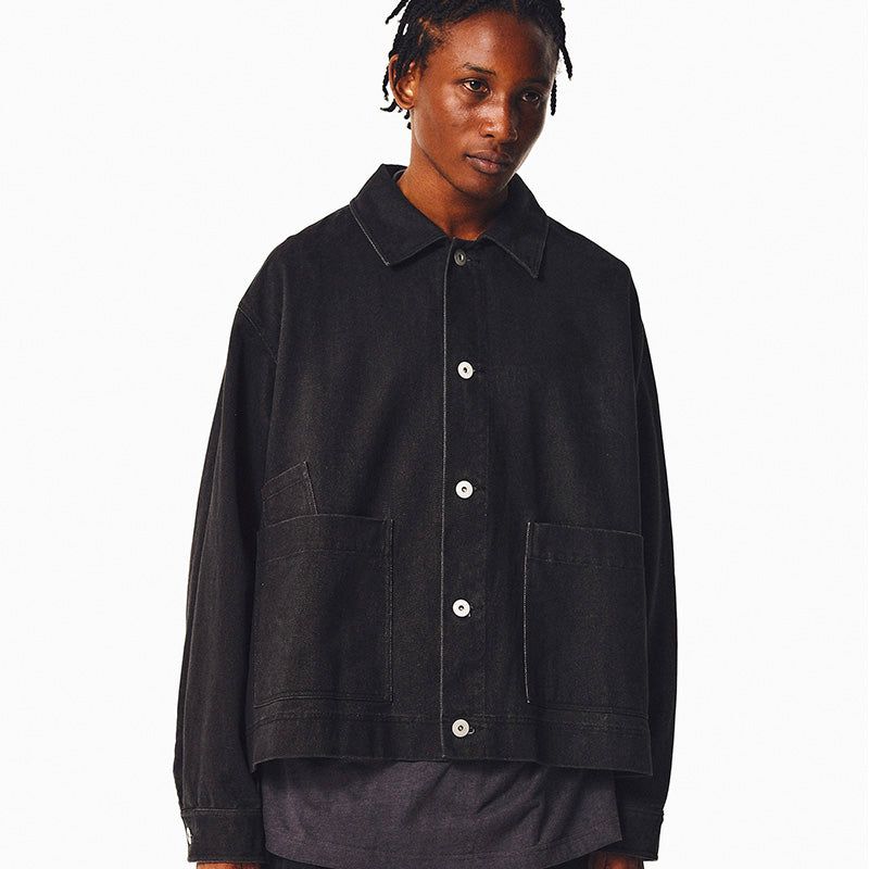 COLLARED UTILITY JACKET