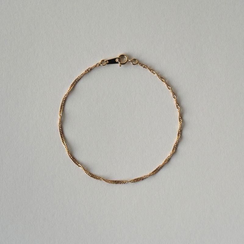 oli chain bracelet ( sparkle )