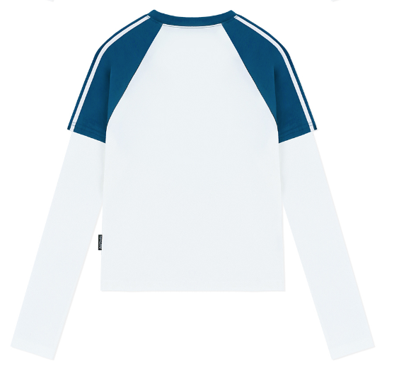 ODSD-Raglan-Track-Semi-Crop-T-shirt - 4 COLOR