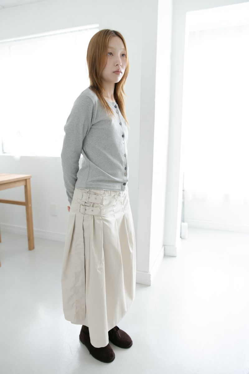 button point cotton cardigan(3colors)
