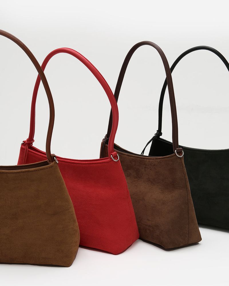 Viven Suede Shoulder Bag