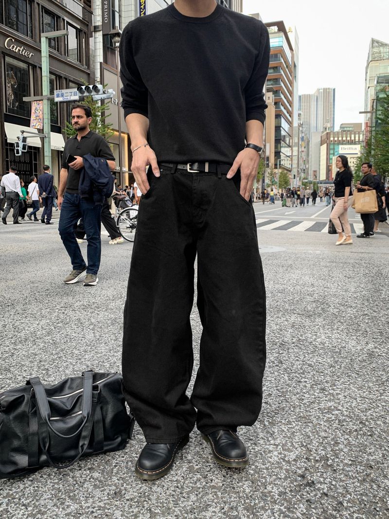 WHAT A LOOK（ワット ア ルック）の「Mono Basic Curved Cotton Pants（Pants）」