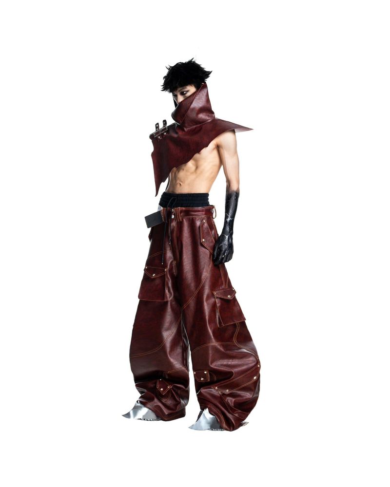 CRIMSON BLADE LEATHER PANTS (Limited)