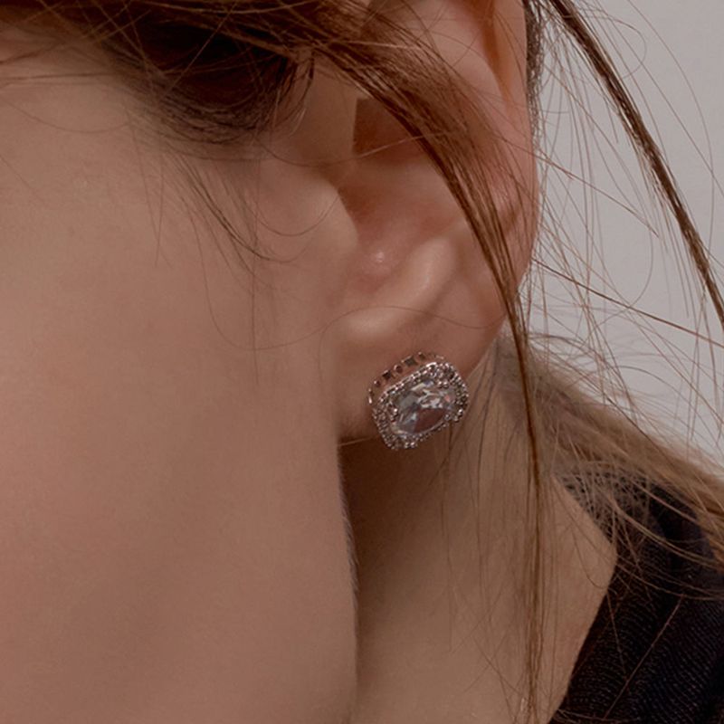 Princess earrings (Silver)